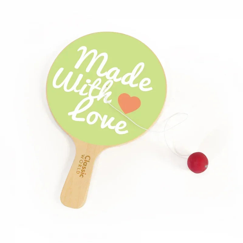Zabawka Classic World Paddle Ball – paletka z piłką do treningu celności