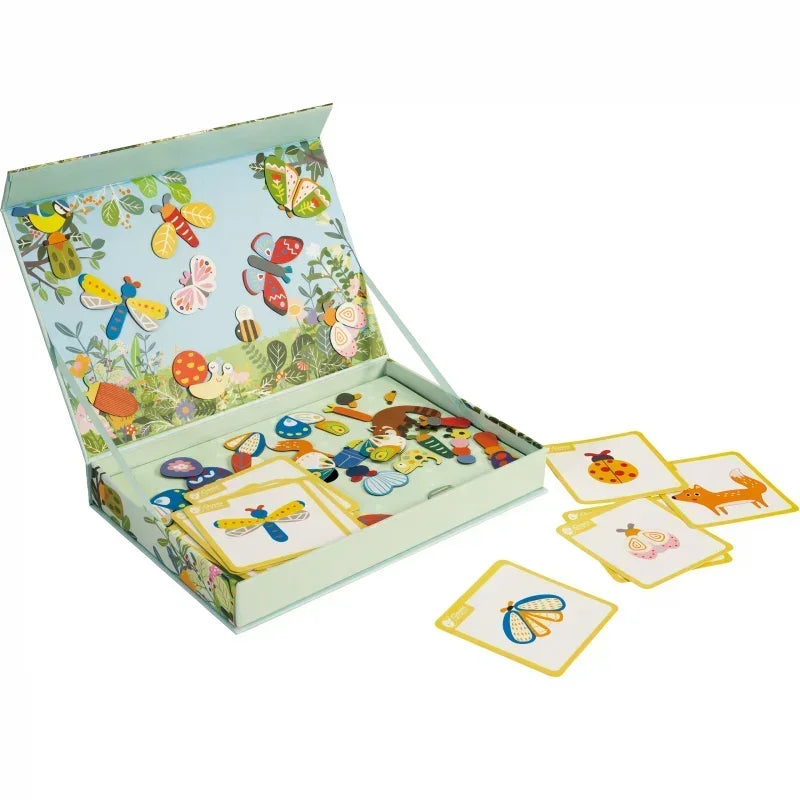 Układanka magnetyczna CLASSIC WORLD zwierzęta puzzle pamięć- zabawki-dla-dziewczynki