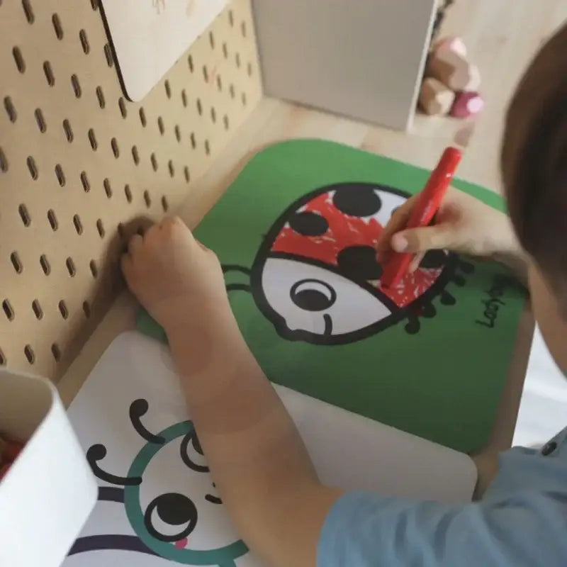 Tooky Toy Edukacyjne Pudełko Montessori Układanka Liczydło Tablica Pogody 6w1 od 3 Lat - zabawki-dla-dziewczynki