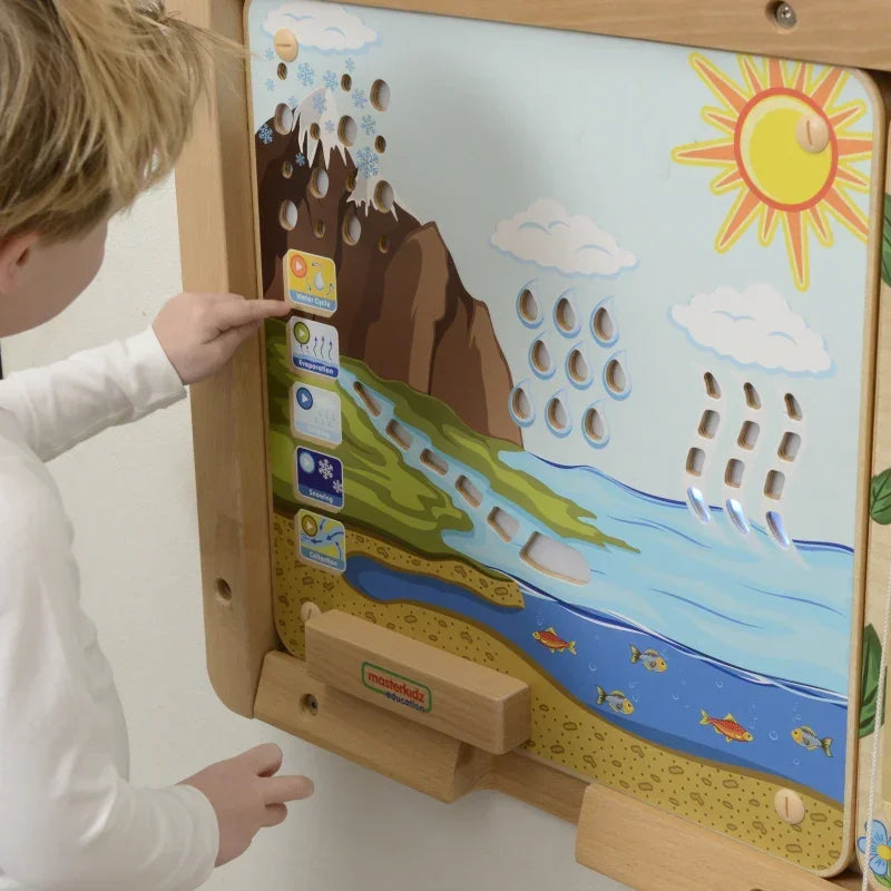MASTERKIDZ Tablica Edukacyjna do zabawy i nauki o wodzie - zabawki-dla-dziewczynki