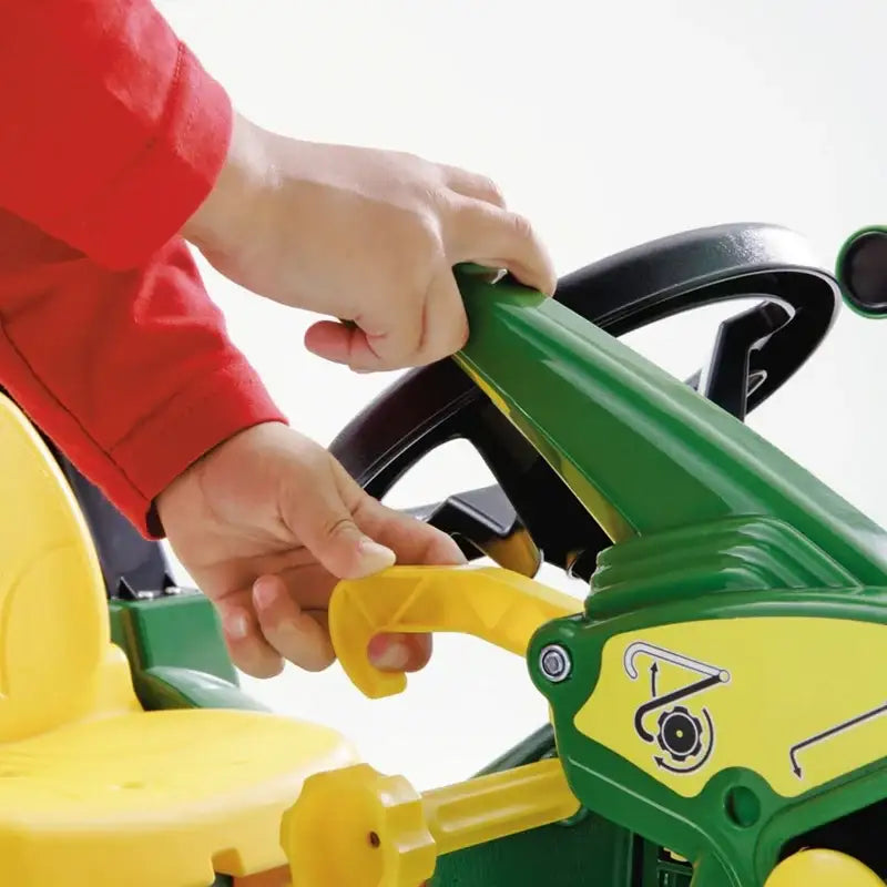 RollyFarmtrac John Deere z ruchomą łyżką koparki - zabawki-dla-dziewczynki