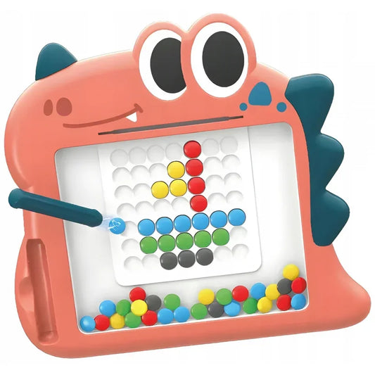 WOOPIE Tablica Magnetyczna dla Dzieci Montessori MagPad Dinozaur - zabawki-dla-dziewczynki