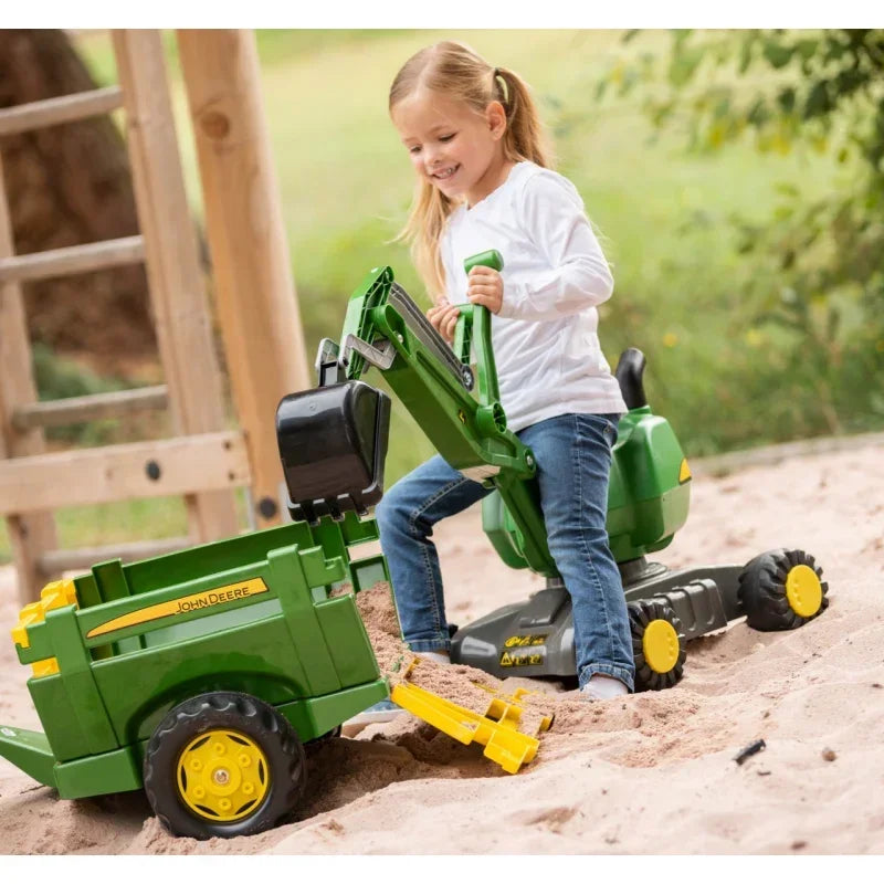 Koparka samobieżna John Deere Rolly Toys - zabawki-dla-dziewczynki