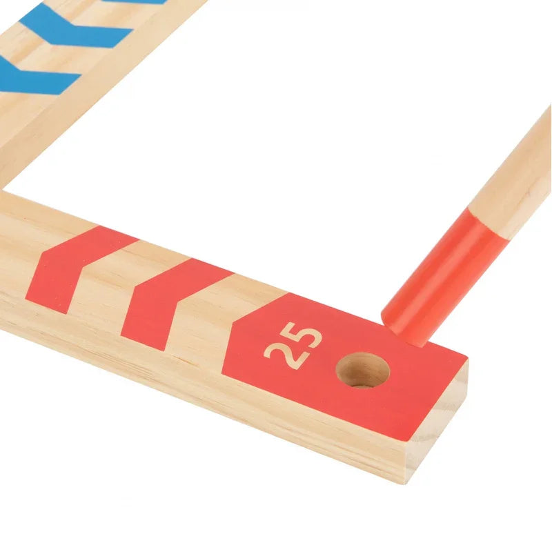 4-Tooky Toy Drewniana Gra Fun Serso Zręcznościowa Ring Cross-4