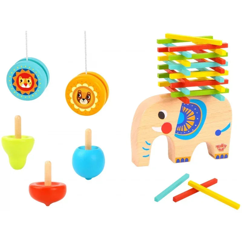 TOOKY TOY bierki bączek JoJo słonik do zabawy - zabawki-dla-dziewczynki