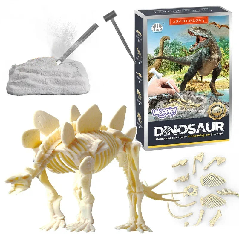 WOOPIE Zabawka Kreatywna Dinozaur Szkielet Wykopalisko Archeologiczne - zabawki-dla-dziewczynki