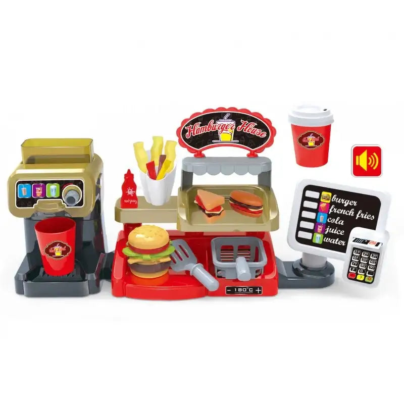 WOOPIE Fast Food XXL zabawka kreatywna sklep restauracja dla malucha - zabawki-dla-dziewczynki