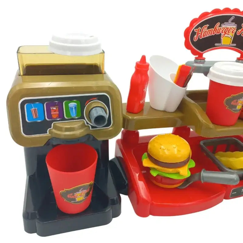 WOOPIE Fast Food XXL Sklep edukacyjna zabawka dla dzieci - zabawki-dla-dziewczynki