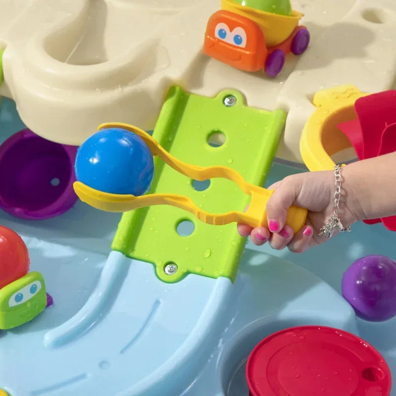 Step2 Plac Budowy stół wodny zabawki edukacyjne rozwijające kreatywność - zabawki-dla-dziewczynki
