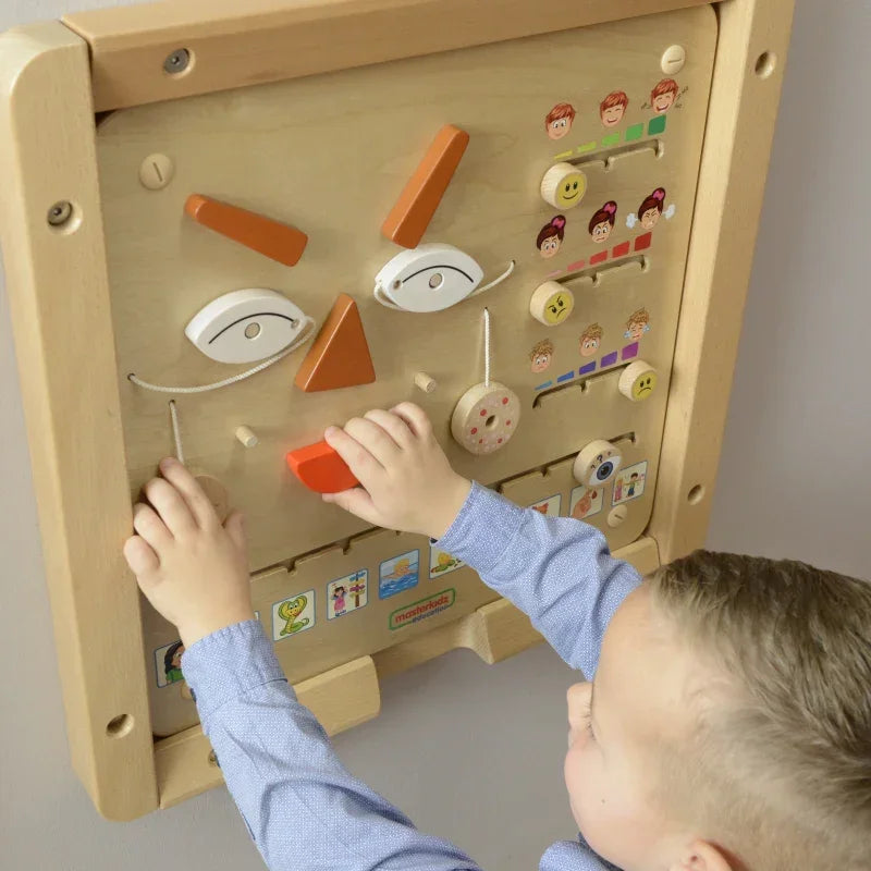 Zabawa i nauka emocji z tablicą MASTERKIDZ „Jak Się Czujesz?” - zabawki-dla-dziewczynki
