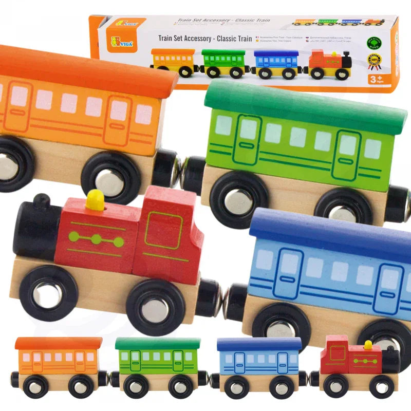 Viga Zestaw akcesoriów do kolejki - klasyczny pociąg - zabawki-dla-dziewczynki