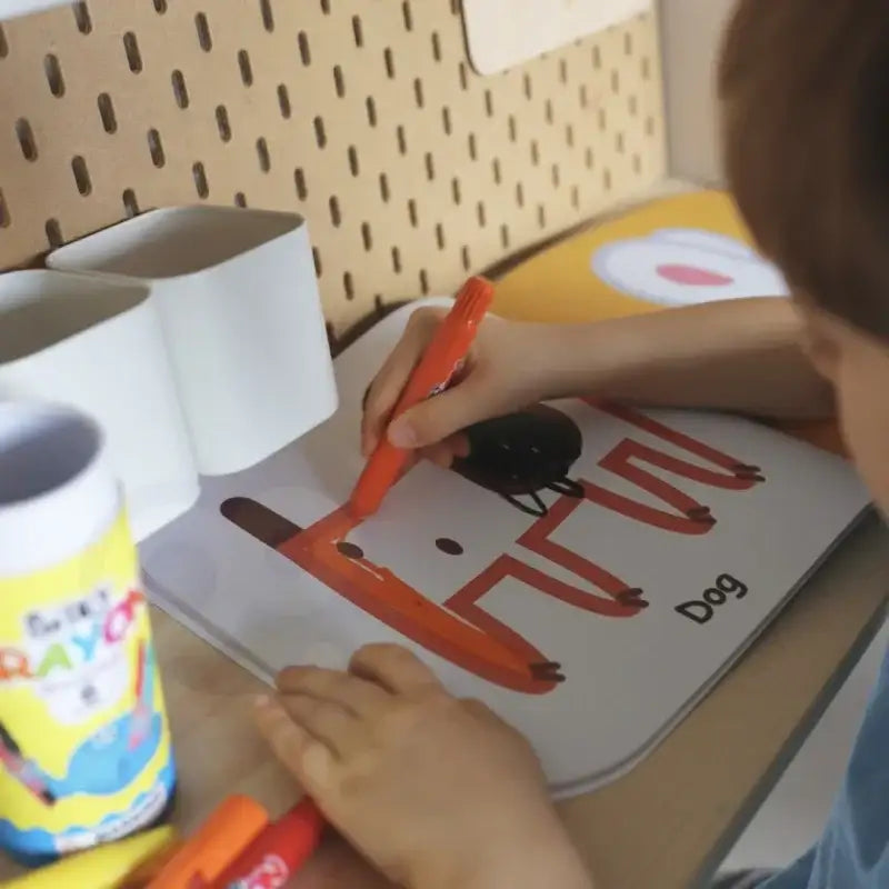 Tooky Toy Edukacyjne Pudełko Montessori Układanka Liczydło Tablica Pogody 6w1 od 3 Lat - zabawki-dla-dziewczynki