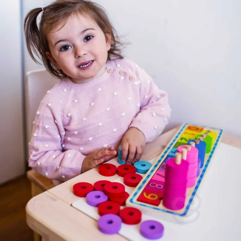 WOOPIE GREEN Montessori układanka edukacyjna prezent dla dziecka - zabawki-dla-dziewczynki