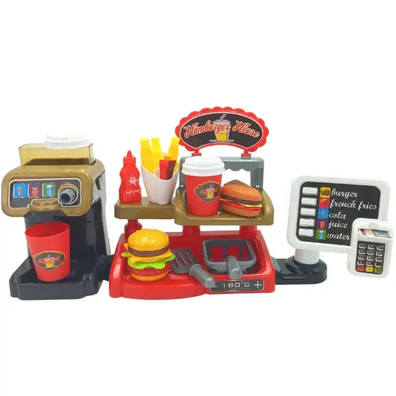 WOOPIE Fast Food XXL Sklep Restauracja - zabawki-dla-dziewczynki