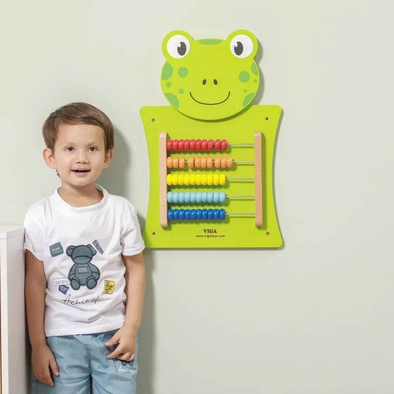 Drewniana tablica manipulacyjna VIGA edukacyjna - zabawki-dla-dziewczynki