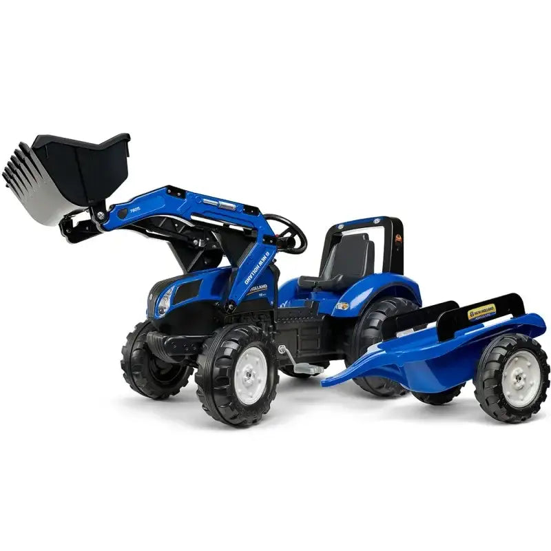 Traktor na pedały FALK z przyczepką, rozwijanie motoryki i zabawa - zabawki-dla-dziewczynki