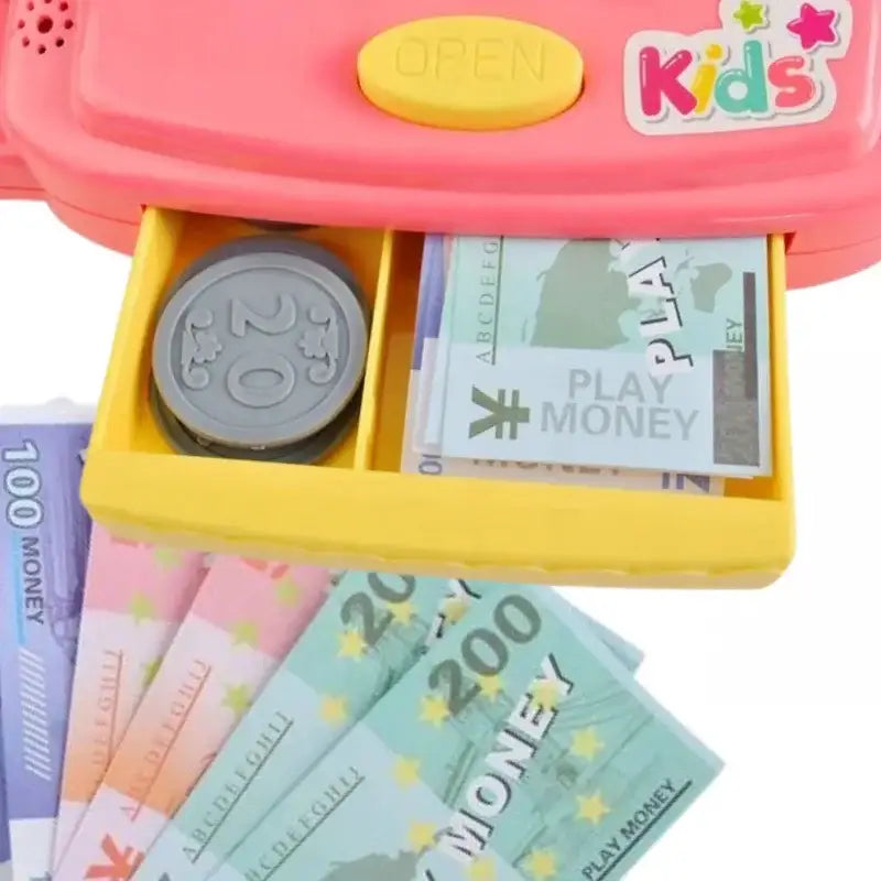 WOOPIE sklep zabawka edukacyjna kasa z półką - zabawki-dla-dziewczynki