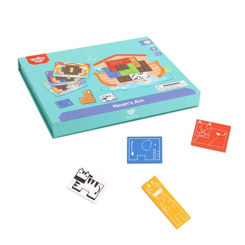 TOOKY TOY puzzle magnetyczne Arka Noego układanka Montessori - zabawki-dla-dziewczynki