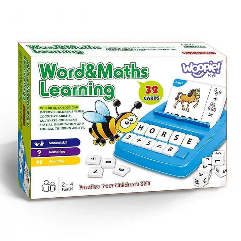 WOOPIE Gra Edukacyjna do Nauki Angielskiego i Matematyki - zabawki-dla-dziewczynki