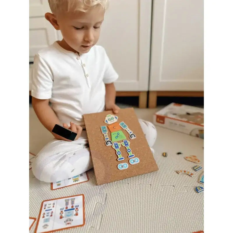 Viga Toys przybijanka drewniana roboty dla dzieci - zabawki-dla-dziewczynki