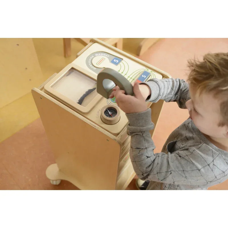 Tablica Montessori Masterkidz z kompasem, nauka kierunków i zabawa - zabawki-dla-dziewczynki