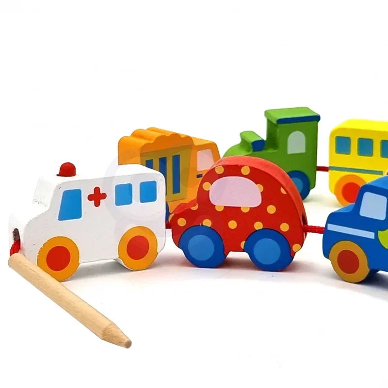 WOOPIE GREEN klocki pojazdy ćwiczenie sprawności manualnej - zabawki-dla-dziewczynki