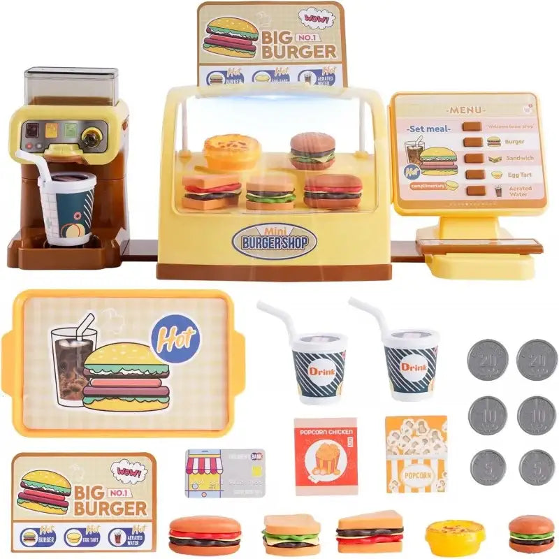 Sklep restauracja WOOPIE Fast Food dla dzieci - zabawki-dla-dziewczynki