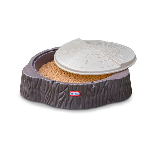 Little Tikes Duża Piaskownica Pień Drzewa Basen z Pokrywą - zabawki-dla-dziewczynki