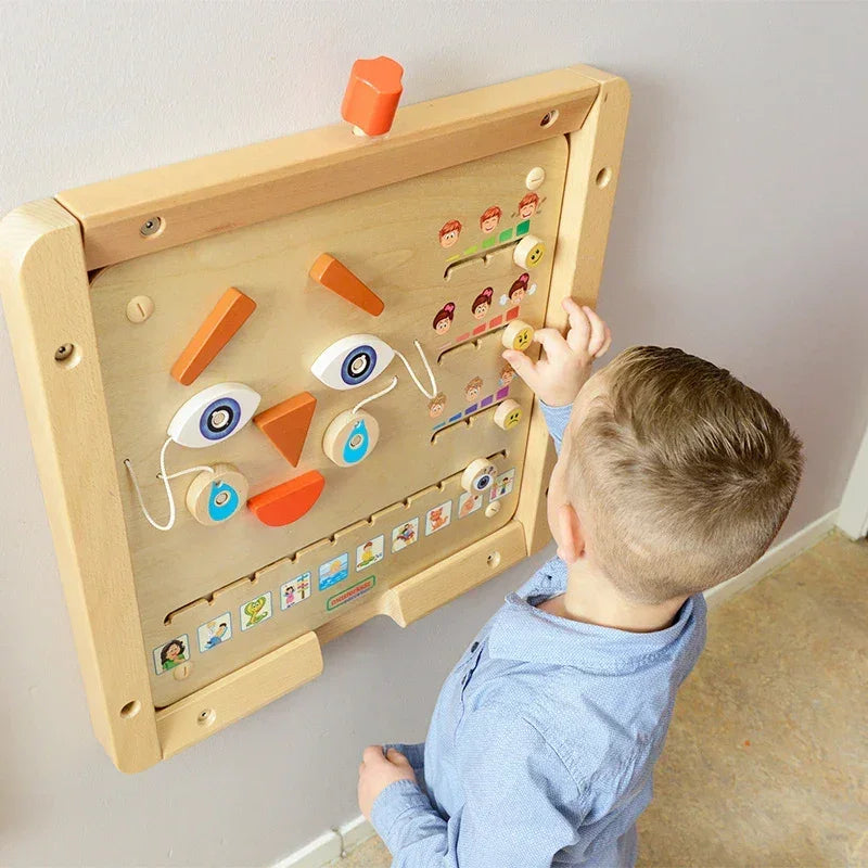Tablica „Jak Się Czujesz?” MASTERKIDZ,  rozwój emocjonalny i społeczny maluchów - zabawki-dla-dziewczynki