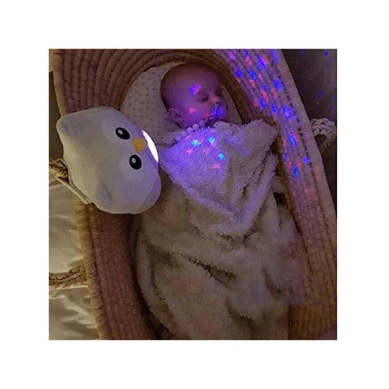 WOOPIE BABY Sówka przytulanka 2w1 projektor i usypiacz kołysanki dla niemowląt - zabawki-dla-dziewczynki