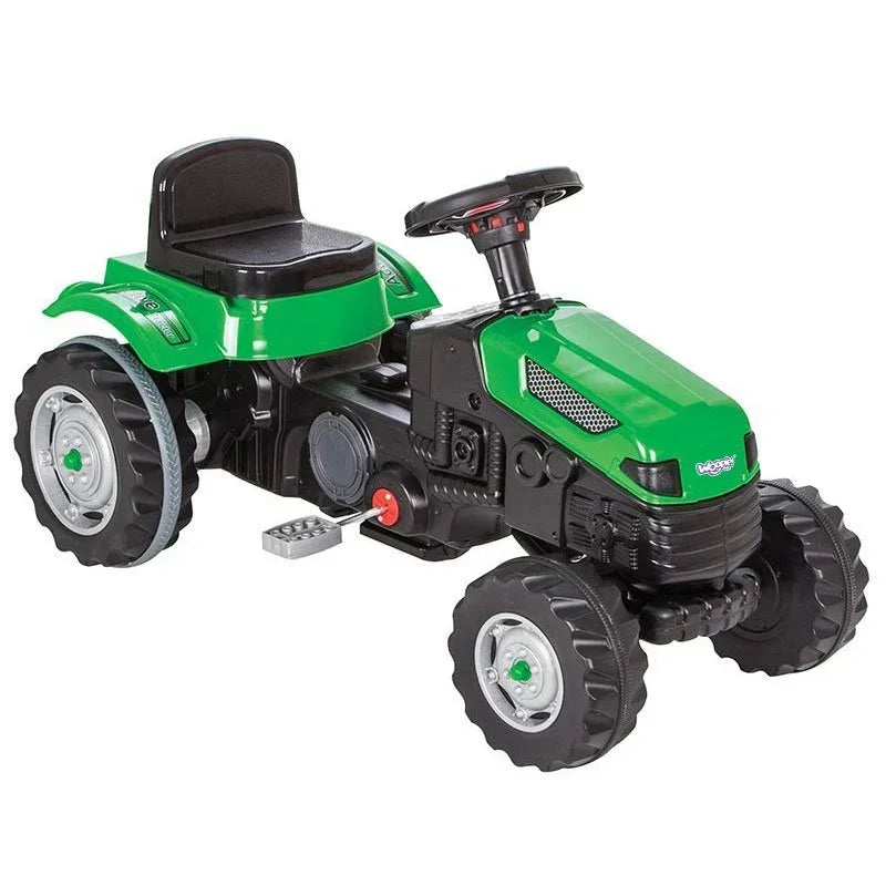 WOOPIE traktor na pedały Farmer GoTrac ciągnik ciche koła - zabawki-dla-dziewczynki