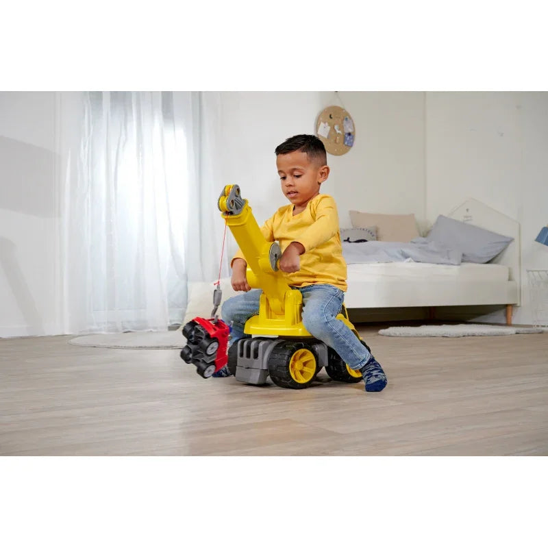 Jeździk BIG Maxi Crane do zabawy w piaskownicy - zabawki-dla-dziewczynki