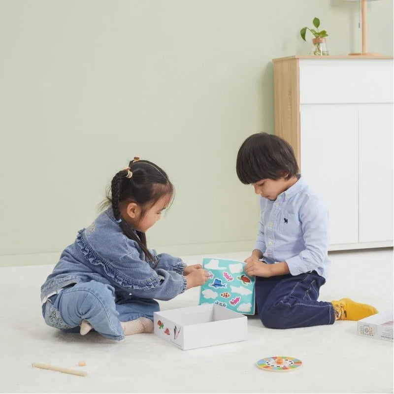 VIGA Gra Zestaw Magnetyczny Do Łowienia Rybek - zabawki-dla-dziewczynki