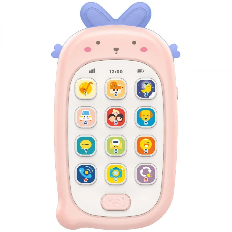 WOOPIE BABY Telefonik Interaktywny Komórka z Dźwiękami - zabawki-dla-dziewczynki