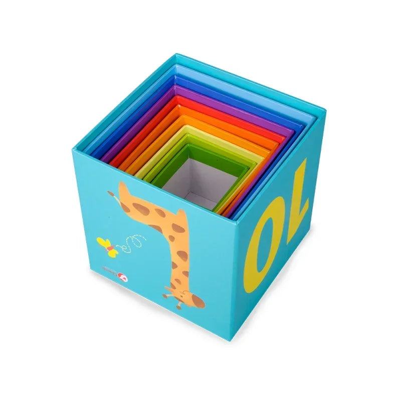 Drewniane klocki CLASSIC WORLD Magic Box  - zabawki-dla-dziewczynki