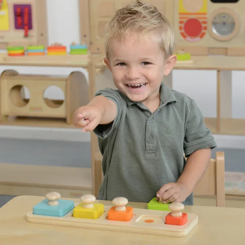 MASTERKIDZ Układanka Nauka Rozmiarów i Kolorów Montessori dla dzieci - zabawki-dla-dziewczynki