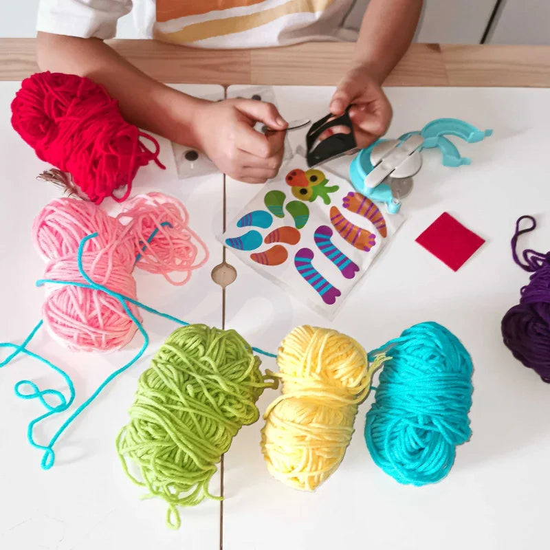 WOOPIE ART&FUN Zestaw Kreatywny Zrób Potworka Monster Pom - zabawki-dla-dziewczynki