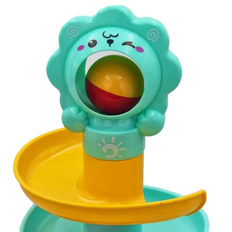 WOOPIE BABY Zestaw Kulodrom Tor Kulkowy 2 kulki kreatywna zabawa - zabawki-dla-dziewczynki