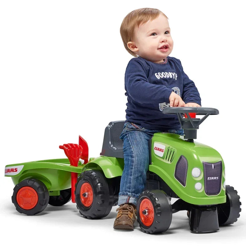 pojazd dziecięcy FALK Baby Claas zielony - zabawki-dla-dziewczynki