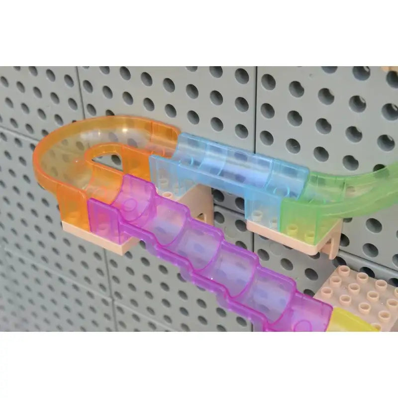MASTERKIDZ STEM 63 elementy tor dla piłek zabawka edukacyjna dla malucha - zabawki-dla-dziewczynki