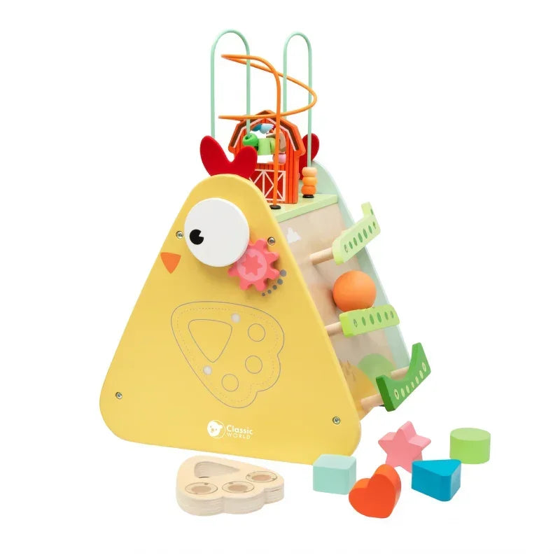 kostka Montessori CLASSIC WORLD 10w1 dla dzieci - zabawki-dla-dziewczynki