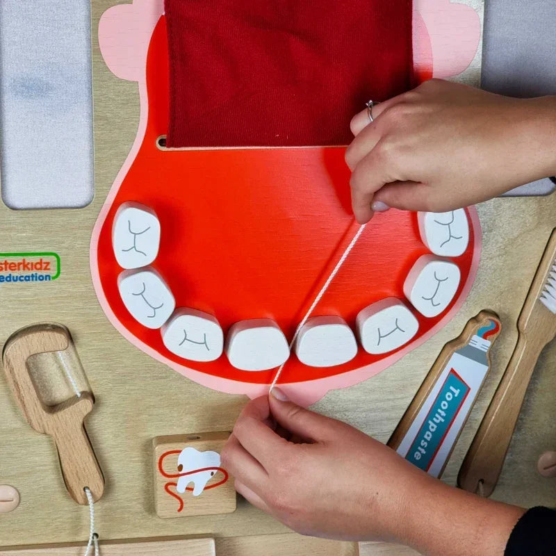 MASTERKIDZ tablica do nauki higieny jamy ustnej - zabawki-dla-dziewczynki