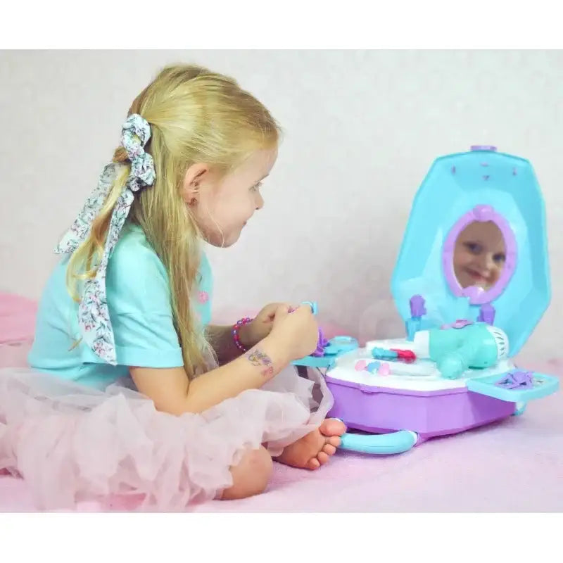 Toaletka WOOPIE 2w1 zabawa w salon piękności dla dziewczynek - zabawki-dla-dziewczynki