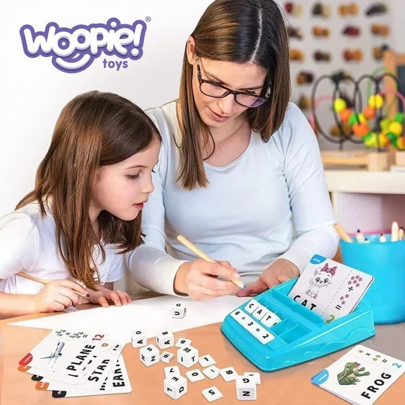 WOOPIE Gra Edukacyjna do Nauki Angielskiego i Matematyki - zabawki-dla-dziewczynki
