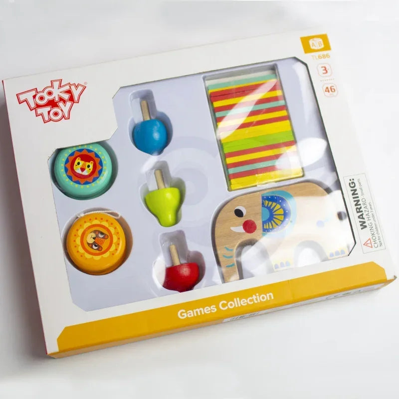 TOOKY TOY zestaw edukacyjny gry zręcznościowe - zabawki-dla-dziewczynki
