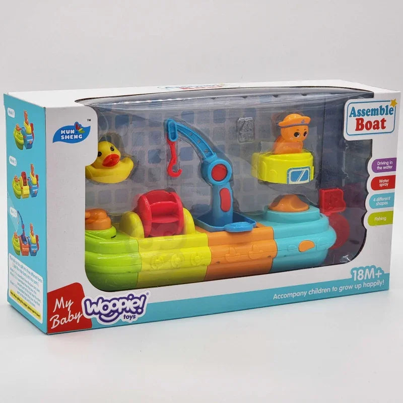 WOOPIE BABY Zabawka Wodna do Kąpieli Statek - zabawki-dla-dziewczynki
