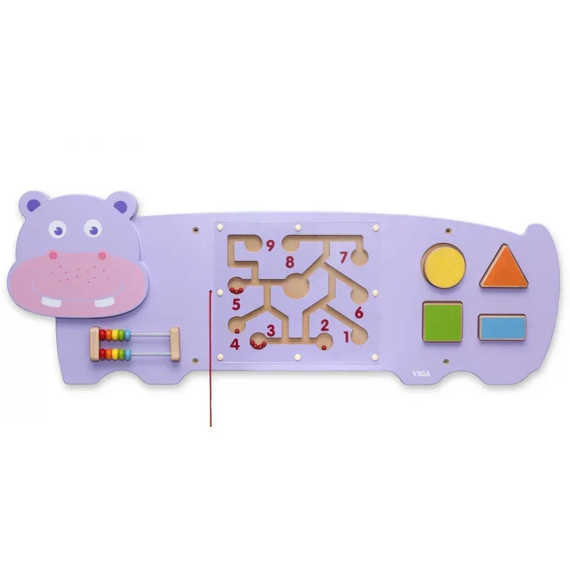 Sensoryczna tablica Viga Toys, rozwój motoryki i koncentracji dzieci - zabawki-dla-dziewczynki