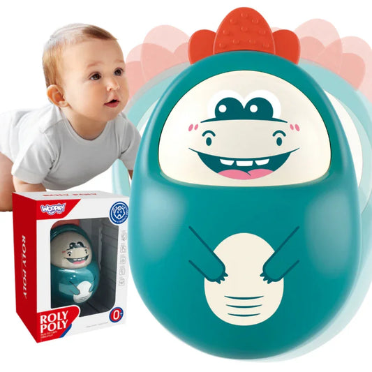 WOOPIE BABY Wańka Wstańka Dinozaur z Melodyjkami - zabawki-dla-dziewczynki