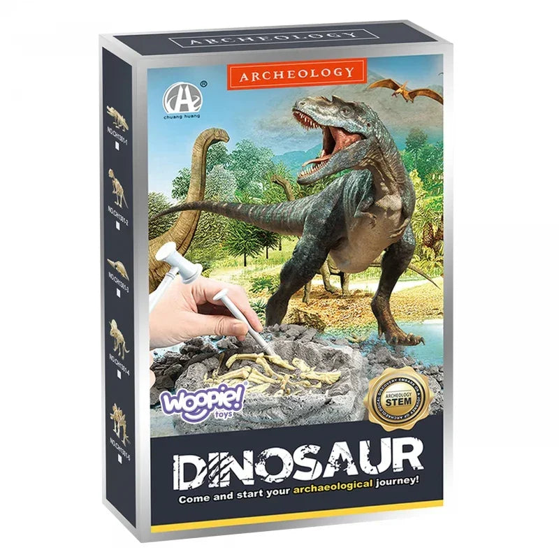 Szkielet dinozaura WOOPIE zestaw do wykopalisk dla dzieci - zabawki-dla-dziewczynki