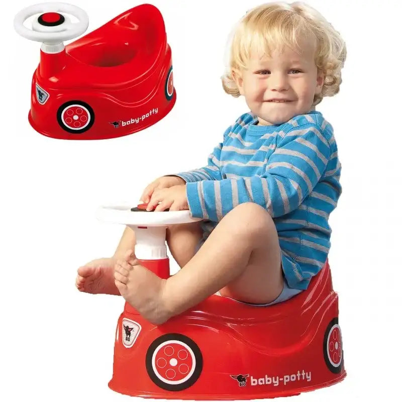 BIG Nocnik New Bobby Car Autko Kierownica - zabawki-dla-dziewczynki